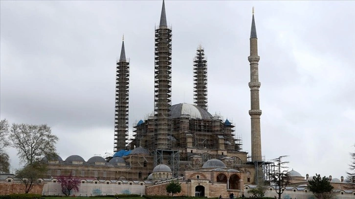 Selimiye Camisi Ramazan Bayramı'na hazırlanıyor