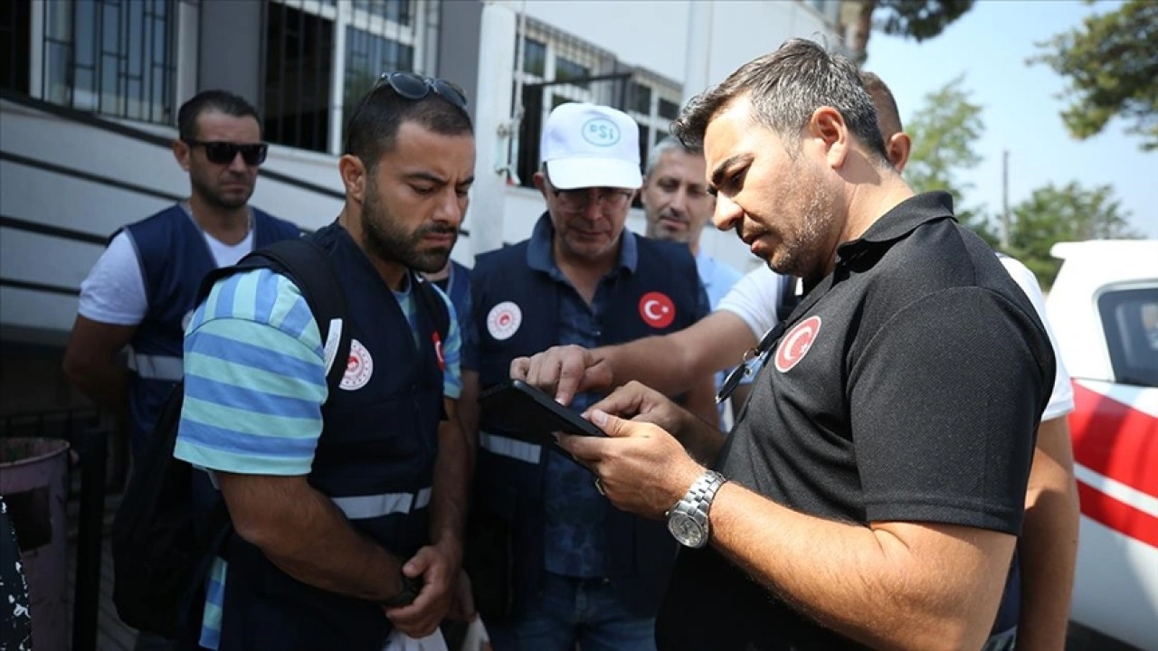 Sındırgı'da hasar tespit çalışmaları sürüyor
