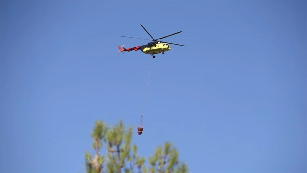 Sinop ve Mersin'deki orman yangınlarına müdahale ediliyor