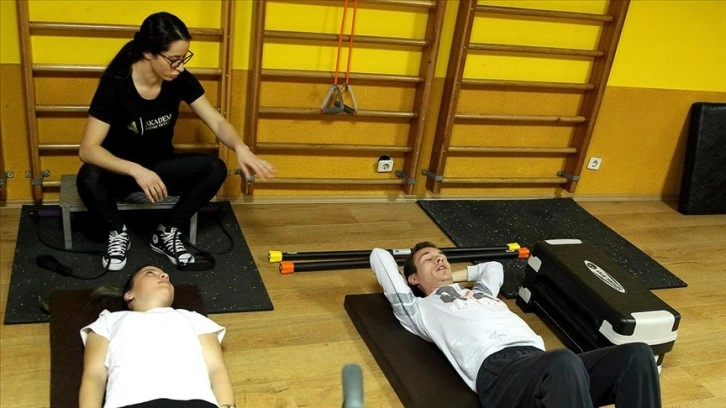 Sırbistan'ın Niş şehrindeki spor salonu