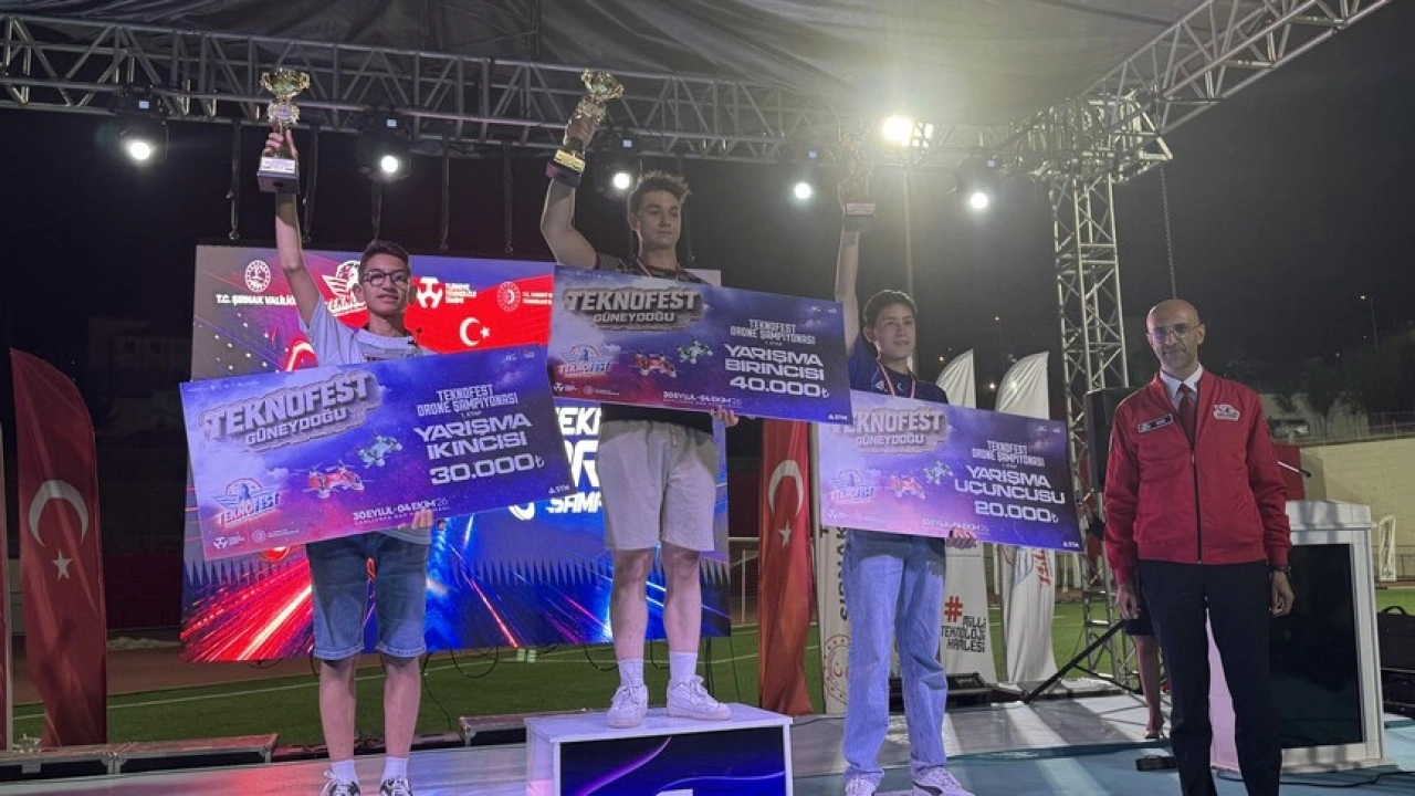 Şırnak'taki TEKNOFEST Drone Şampiyonası'nda dereceye girenler, Batman'daki ikinci eta