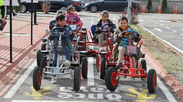 Sivas'ta Çocuk Trafik Eğitim Parkı yılda 13 bin öğrenciyi ağırlıyor