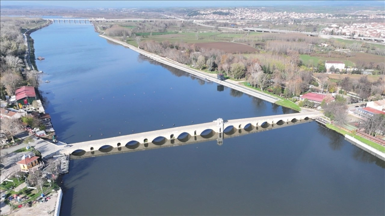 Son dönemdeki yağışlar Meriç ve Tunca nehirlerinin debisini artırdı