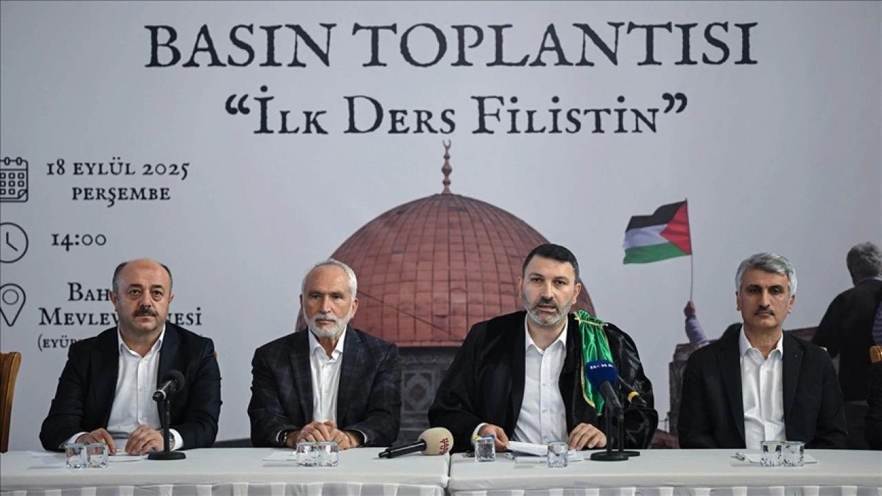 STK'lerden üniversitelere yeni akademik yılda "ilk ders Filistin olsun" çağrısı