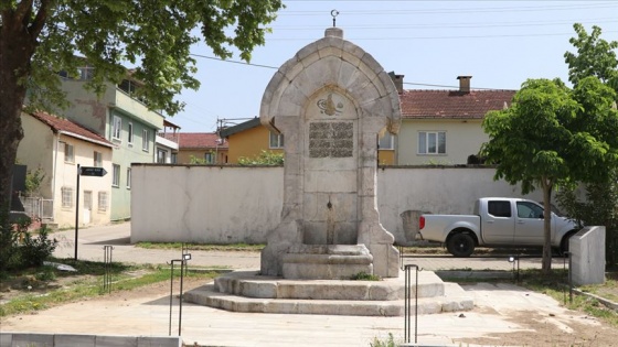 Sultan Reşad'ın yaptırdığı 111 yıllık çeşme restore edilip turizme kazandırılacak