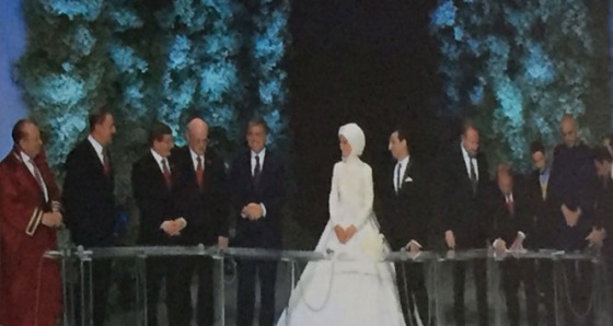 Sümeyye Erdoğan ile Selçuk Bayraktar'ın nikahını Kadir Topbaş kıydı