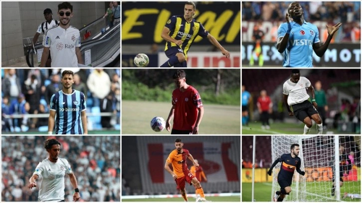 Süper Lig’de 9 futbolcu sezon başladıktan sonra rotasını değiştirdi