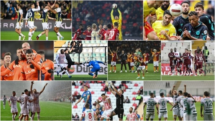 Süper Lig'in 13. haftası yapılan 2 maçla tamamlandı