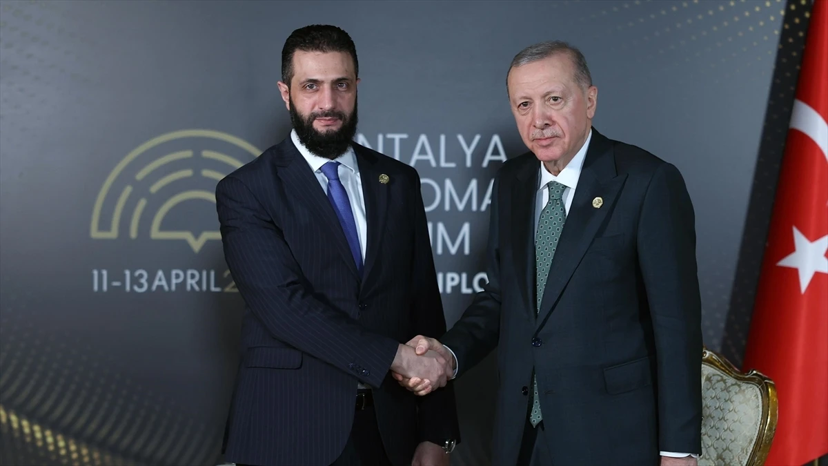 Suriye Cumhurbaşkanı Şara'dan Cumhurbaşkanı Erdoğan’a teşekkür