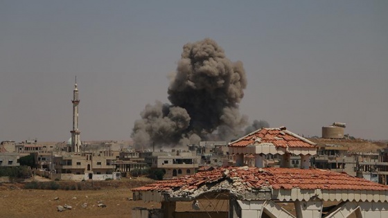 Suriye'de rejimin Dera'ya yönelik saldırıları sürüyor