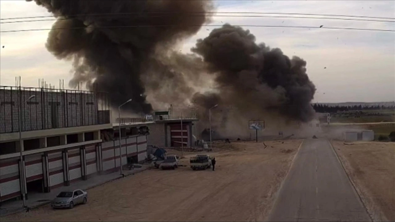 Suriye'nin güneyinde Suriye ordusuna dron saldırısı düzenlendi