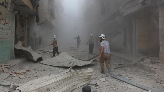 Suriye rejimi, 13 bin varil bombasıyla 635 kişiyi öldürdü