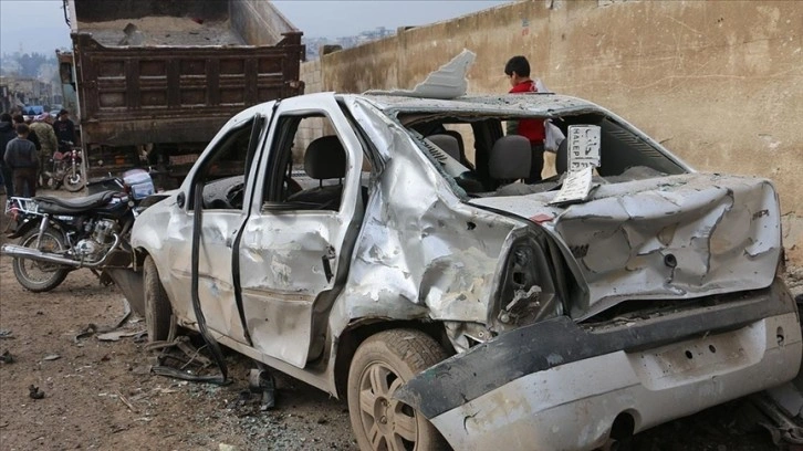 Suriye'nin Bab ilçesinde bombalı terör saldırısında 1 kişi hayatını kaybetti