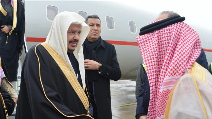 Suudi Arabistan Şura Meclisi Başkanı, TBMM Başkanı Şentop'un davetlisi olarak Ankara'ya geldi