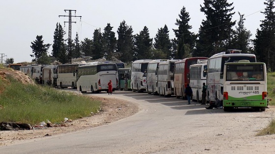 Tahliye edilen 3 bin 700 kişi kalacakları yerlere ulaştı