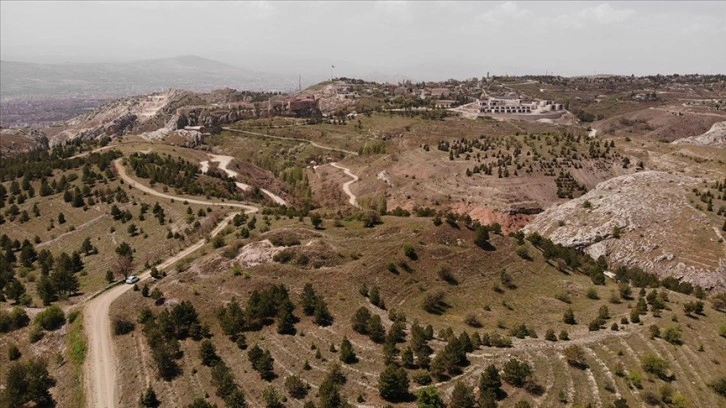 Tarihi Harput'ta 'Despina Hatun Sarayı'nın izlerine ulaşmak için yüzey araştırması ya