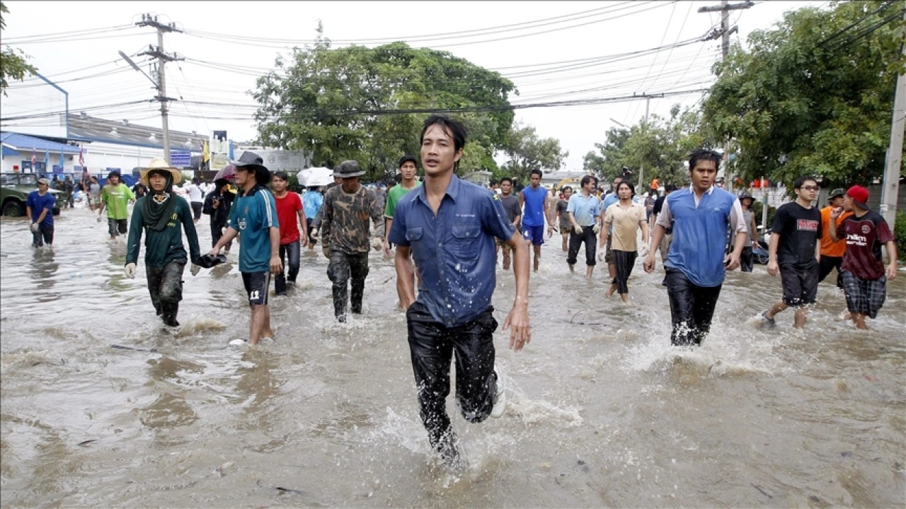 Tayland'da şiddetli yağışların yol açtığı sellerde 2,1 milyon kişi etkilendi, 13 kişi öldü