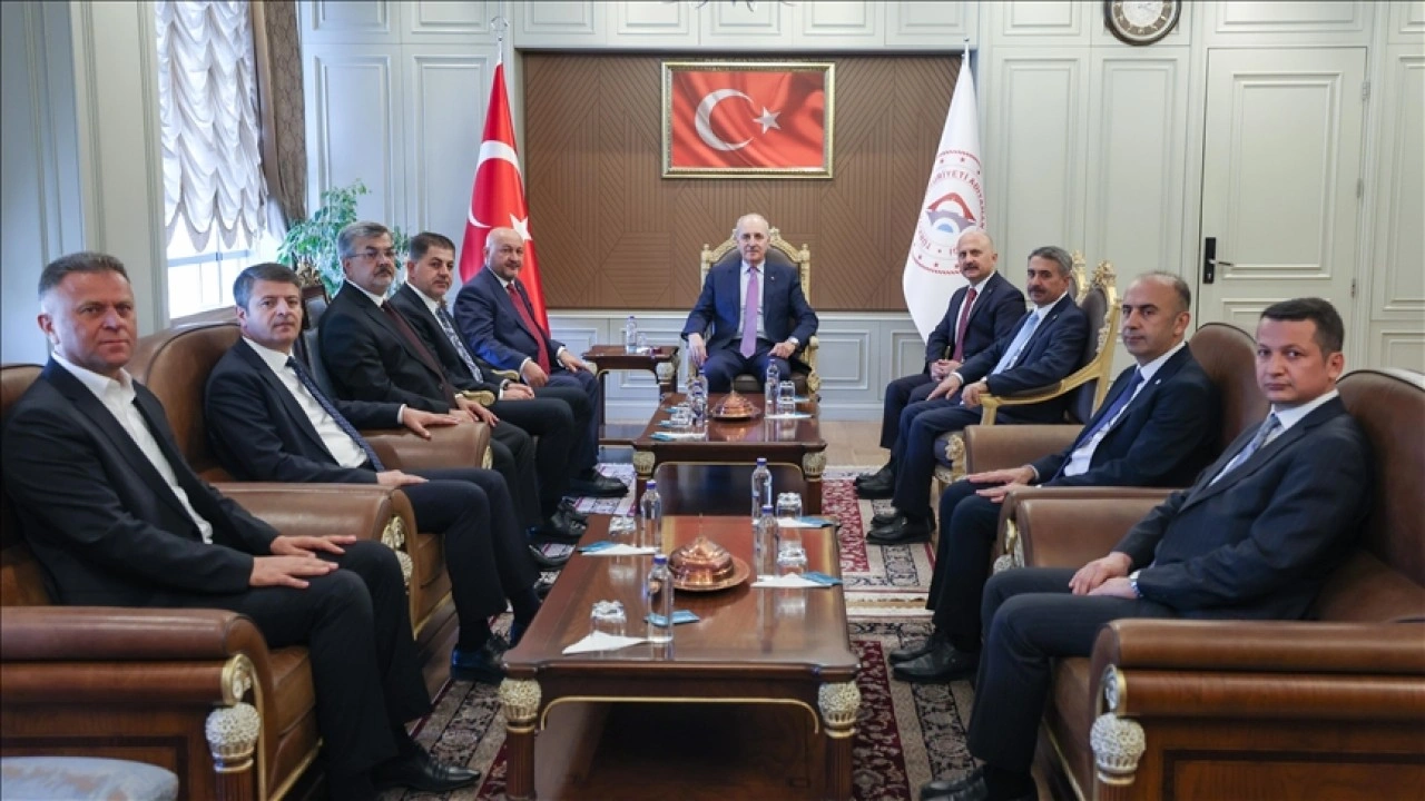 TBMM Başkanı Kurtulmuş, Adıyaman'da temaslarda bulundu