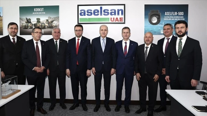 TBMM Başkanı Kurtulmuş ASELSAN BAE Ofisi'nin açılışını yaptı