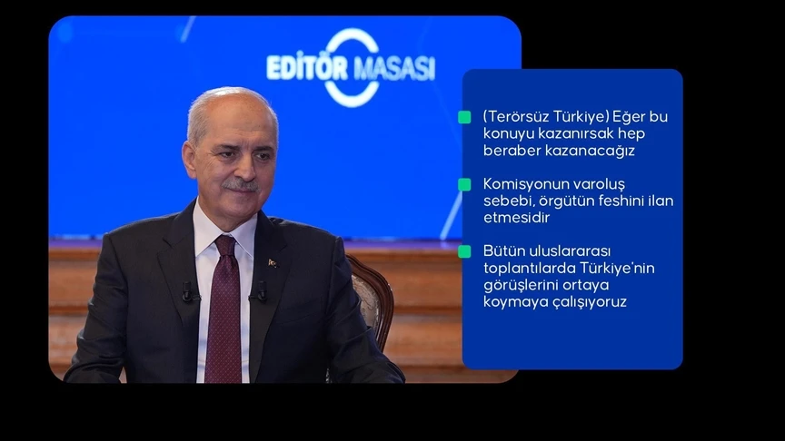 TBMM Başkanı Kurtulmuş: Aslolan terörü oluşturan bataklığın kurutulmasıdır