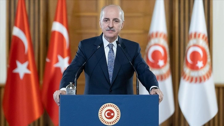 TBMM Başkanı Kurtulmuş, Azerbaycan Cumhurbaşkanı Aliyev'i kutladı