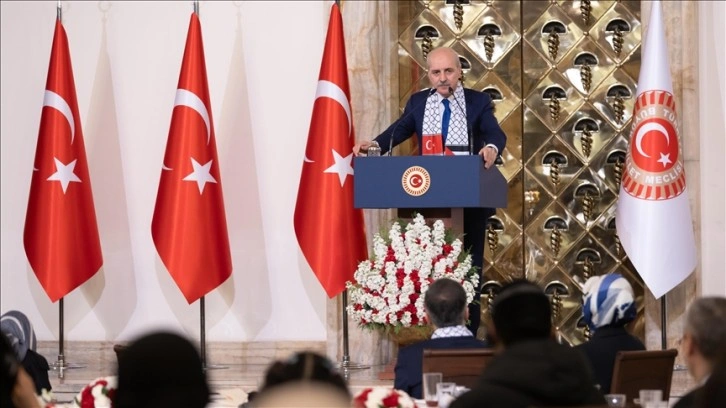 TBMM Başkanı Kurtulmuş: Filistin devleti mutlaka kurulacaktır