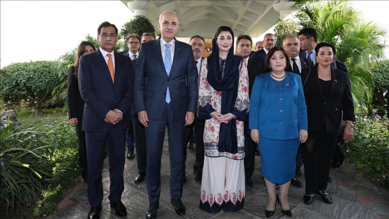 TBMM Başkanı Kurtulmuş, Pakistan'ın Pencap Eyaleti Başbakanı Şerif ile görüştü