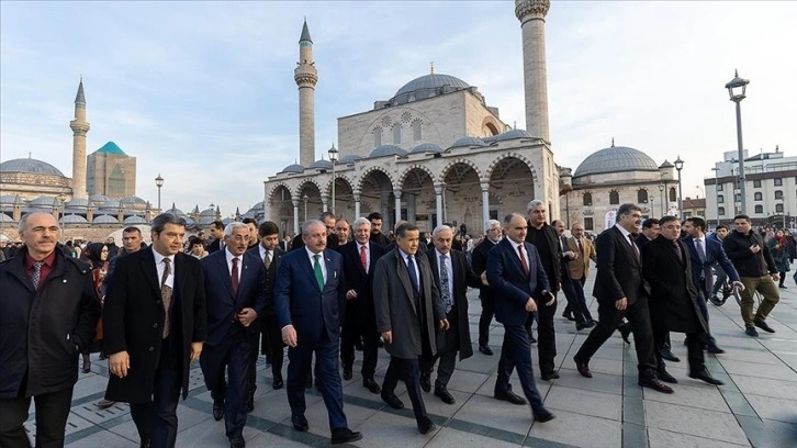 TBMM Başkanı Mustafa Şentop, Konya'da ziyaretlerde bulundu