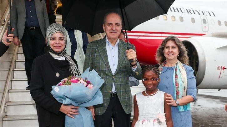 TBMM Başkanı Numan Kurtulmuş, Fildişi Sahili’ne geldi