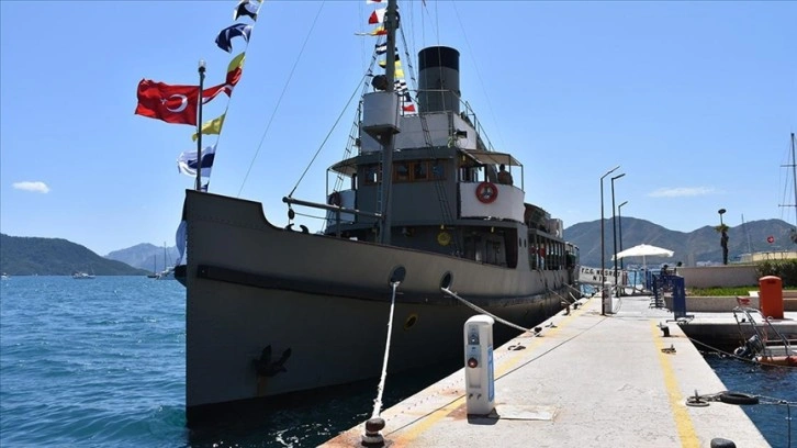 TCG Nusret Müze Gemisi Marmaris'te ziyarete açıldı