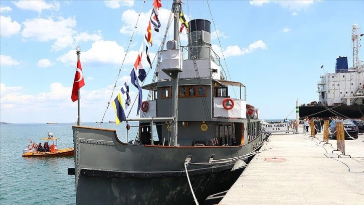 TCG Nusret Müze Gemisi, Tekirdağ'da ziyarete açıldı