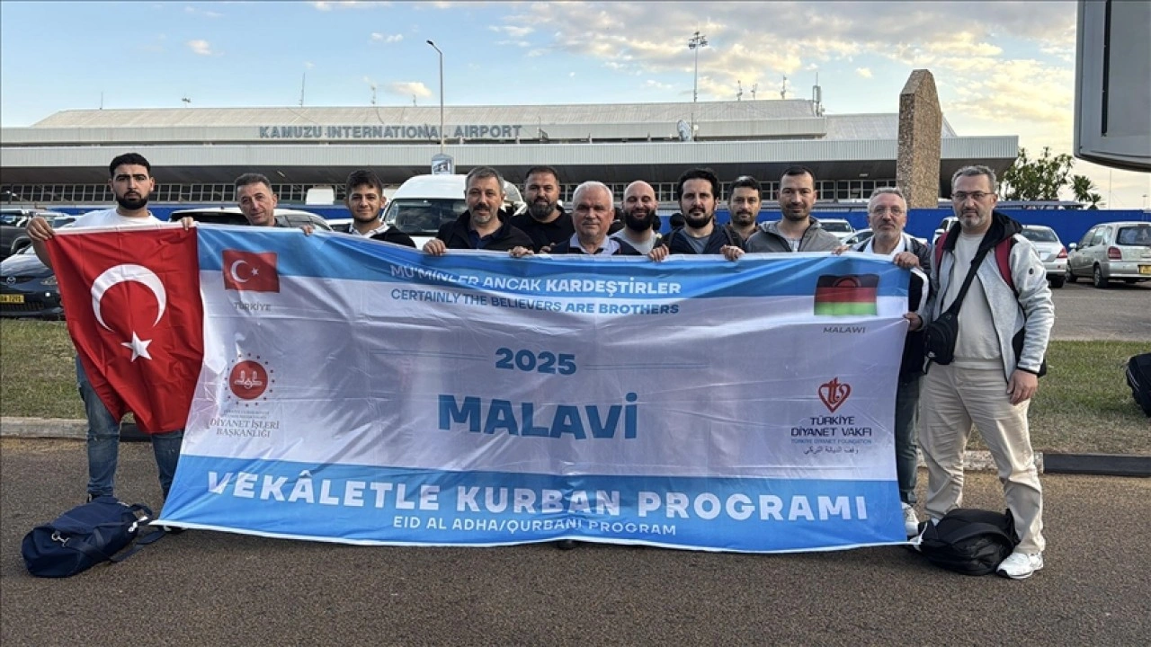 TDV heyeti kurban eti dağıtımı için Malavi'de