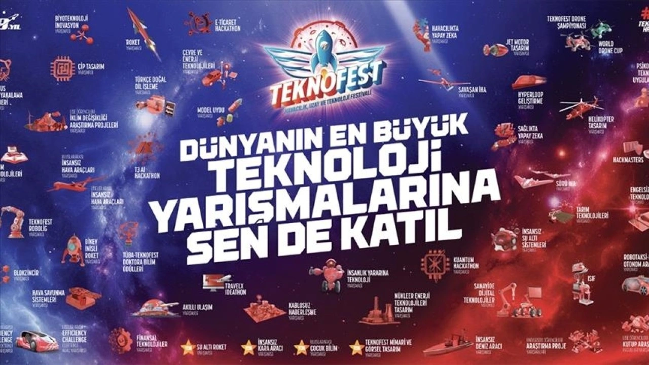 TEKNOFEST'te gençler "süper uygulama" için yarışacak