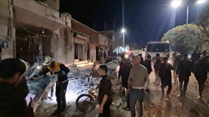Tel Rıfat'ta yuvalanan PKK/YPG'lı teröristlerden Azez'e roket saldırısı: 3 ölü, 8 yar
