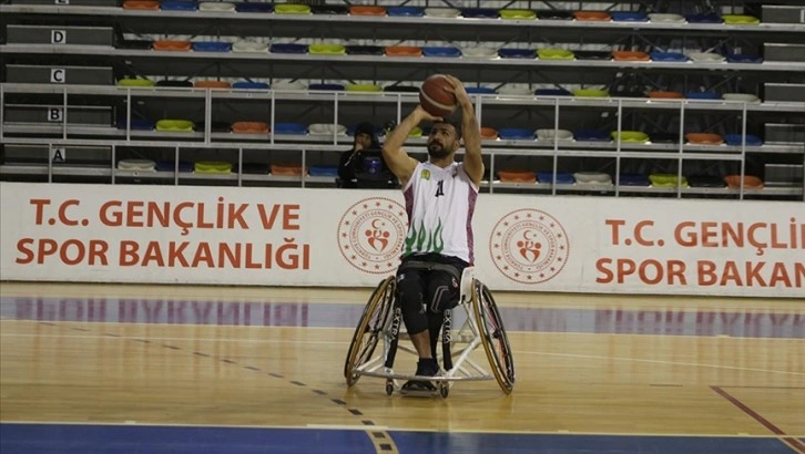 Terör gazisinin hayatı basketbol ile değişti