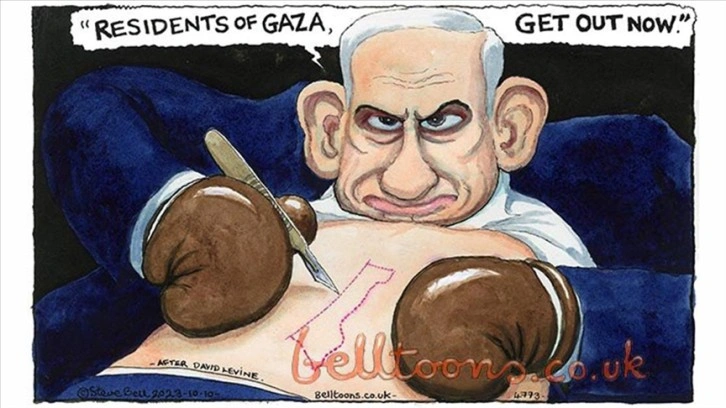 The Guardian gazetesi, Netanyahu çizimi nedeniyle 40 yıllık karikatüristini kovdu