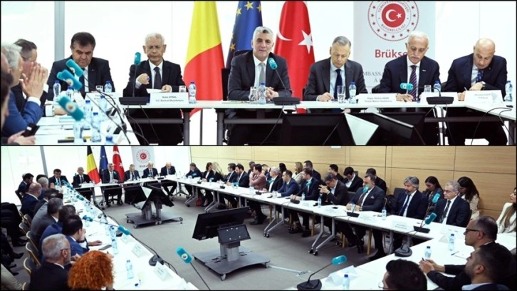 Ticaret Bakanı Ömer Bolat, Brüksel'de temaslarda bulundu