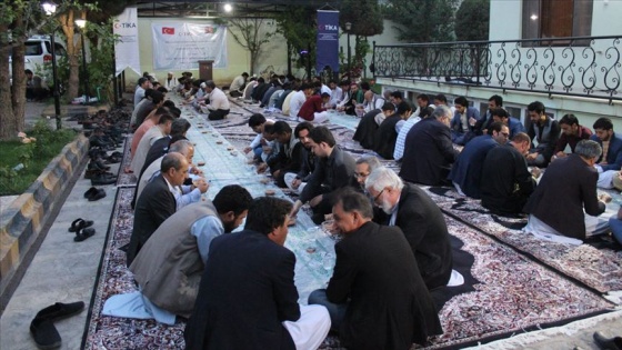 TİKA'dan Afganistan'da bin 200 kişiye iftar
