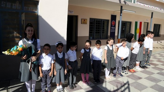 TİKA'nın Erbil'de onardığı 15 okul hizmete açıldı