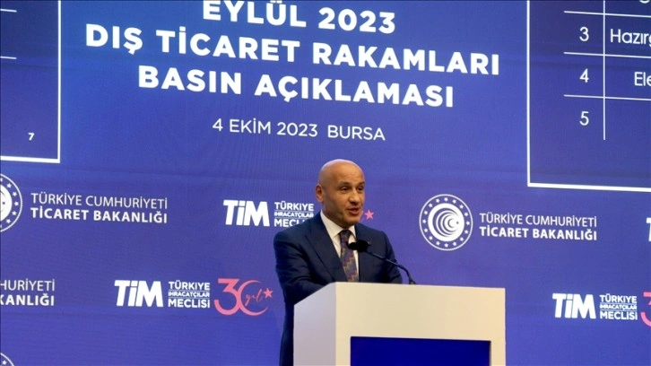 TİM Başkanı Mustafa Gültepe: Türkiye'nin eylül ihracatında kimya sektörü ilk sırada