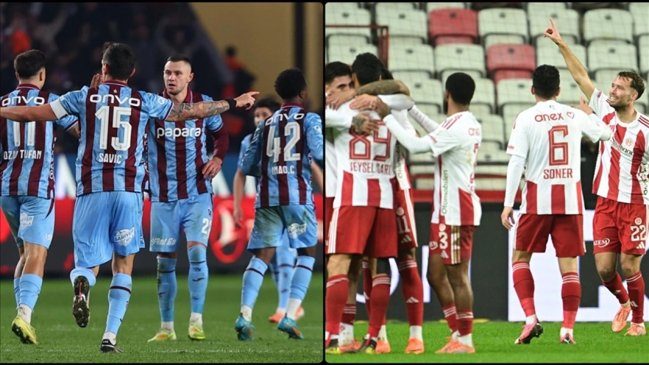 Trabzonspor ile Antalyaspor 60. randevuda