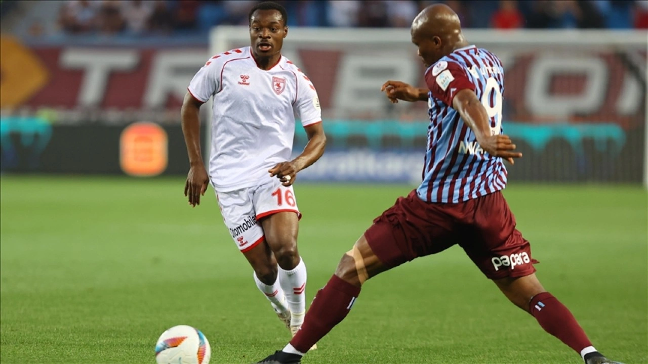 Trabzonspor ile Reeder Samsunspor 2-2 berabere kaldı