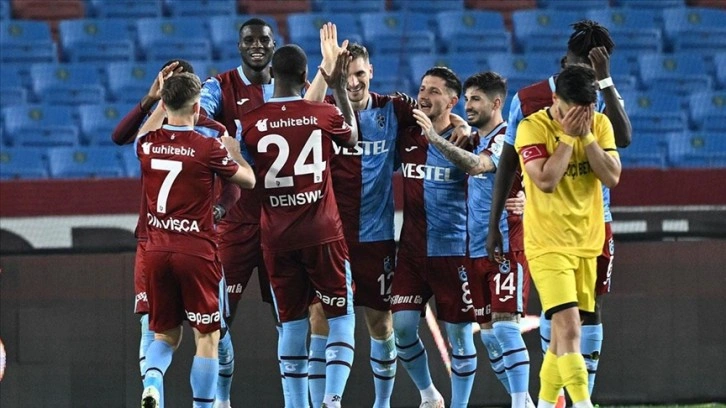 Trabzonspor, ligde üçüncü sıradaki yerini koruma peşinde