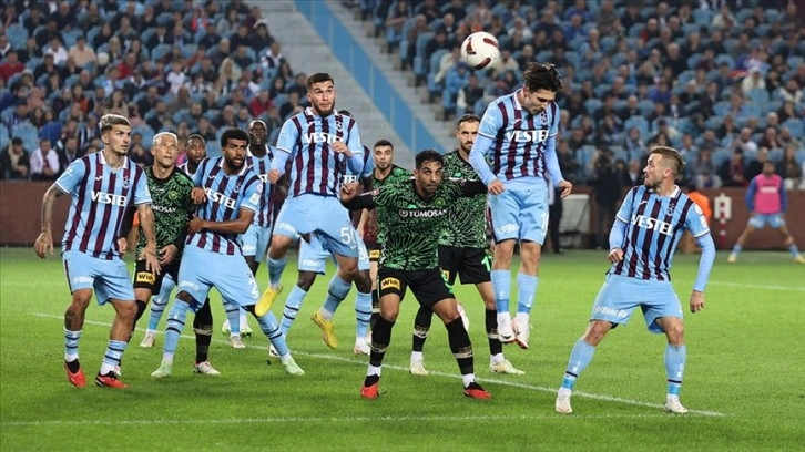 Trabzonspor sahasında kazandı