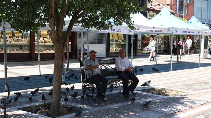 Trakya'da sıcak hava etkili oldu