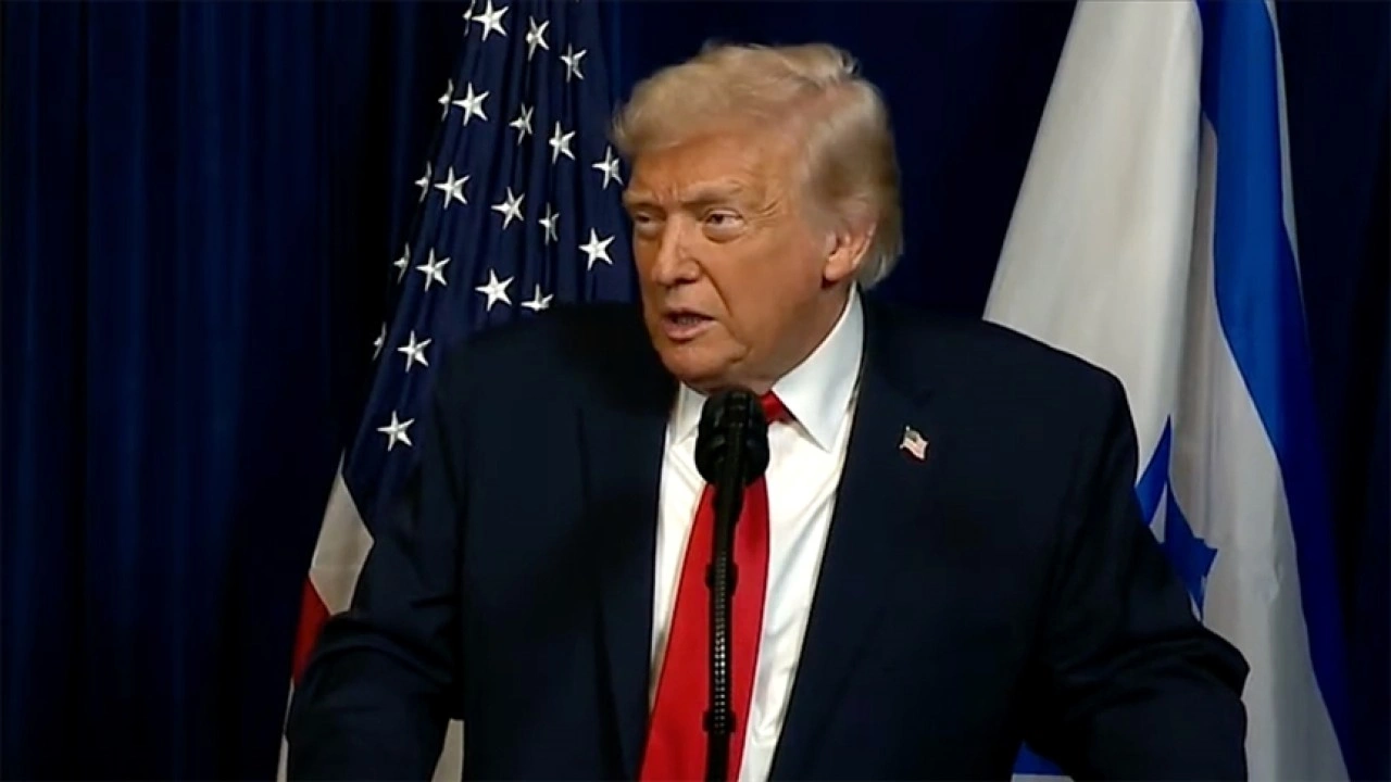 Trump, İsrail Başbakanı Netanyahu ile g&ouml;r&uuml;şmesinin ardından a&ccedil;ıklamalarda bulundu