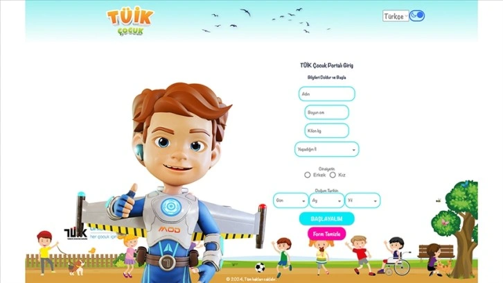 'TÜİK Çocuk' portalı güncellendi