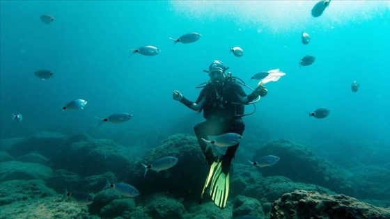 Turizm merkezi Alanya dalış tutkunlarının adresi oldu