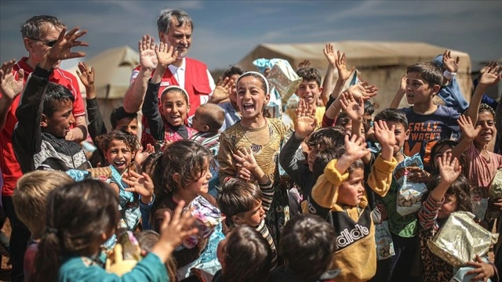 Türk Kızılay, Suriye'deki iç savaşta 6,7 milyondan fazla ihtiyaç sahibine yardım ulaştırdı