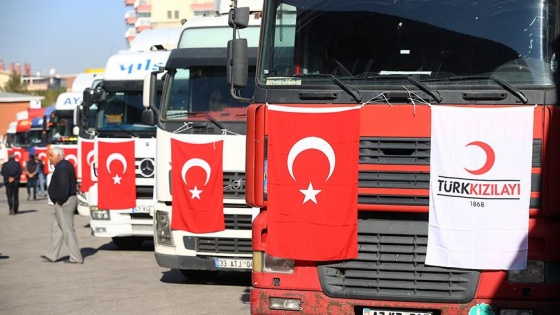 Türk Kızılayından Musul'a 500 ton insani yardım